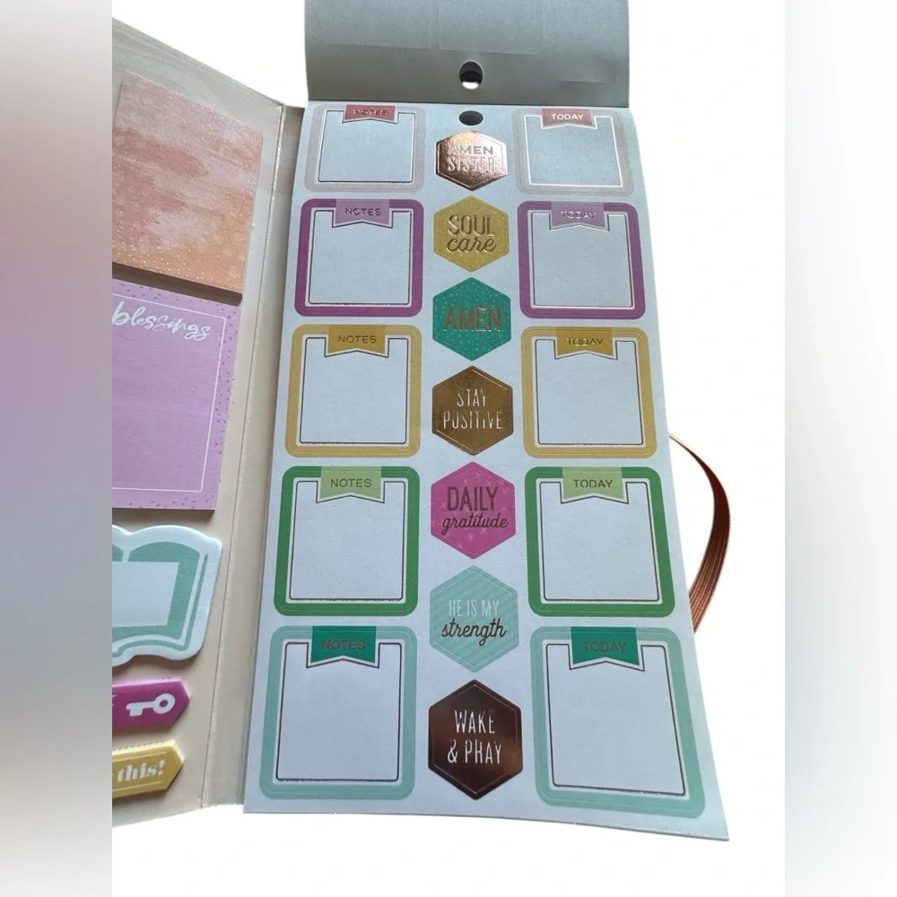 The Happy Planner Faith Warrior Accessory Book Folio